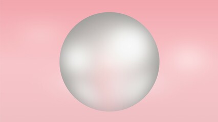 studio bubble scene for fashion and beauty product background