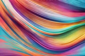  Abstract colorful wave background.