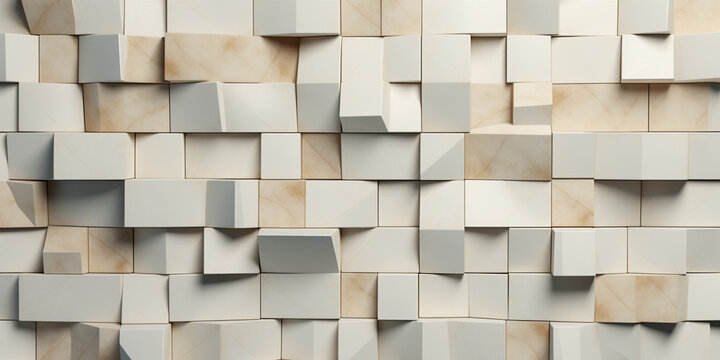 stone mosaic parametric abstract architecture background