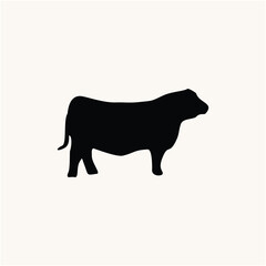 Cow silhouette