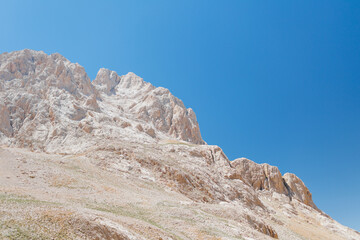 Beautiful mountain landscape. The Anti Taurus Mountains. Aladaglar National Park. Turkey..