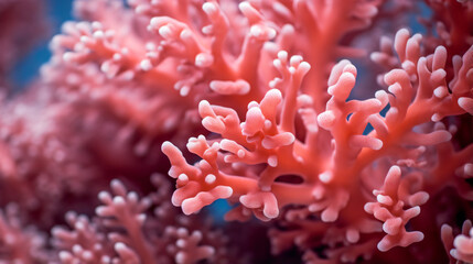 Naklejka na ściany i meble The Amazing close up of soft coral