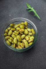 legumes edamame beans appetizer meal food snack on the table copy space food background rustic top view