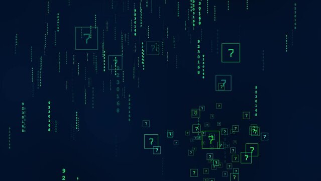 Computer network binary data matrix 