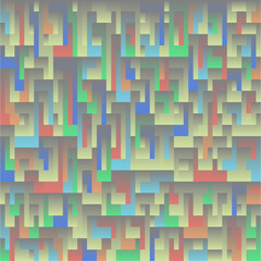 multi color abstract background with squares