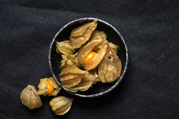 Physalis peruviana, Peruvian strawberry - Aztec fruit, medicinal plant