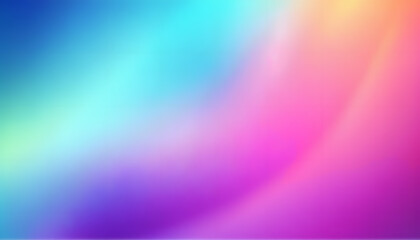 Abstract gradient background in trendy pink and blue colors