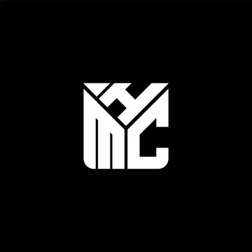 HMC letter logo abstract creative design. HMC unique design, HMC minimalist element design.	