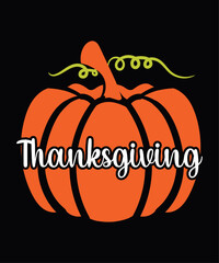 Thanksgiving vector premium tshirt design