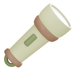 Flashlight 3D Icon