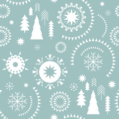 Seamless Christmas pattern
- 652221380