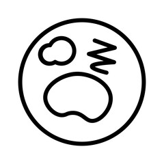 Beef Steak Food Outline Icon