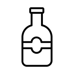 Healthy Organic Vinegar Outline Icon