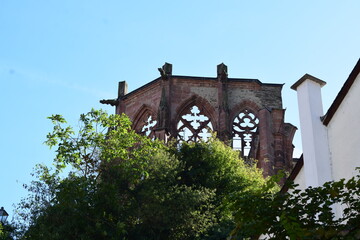 Church ruin above the Rhine