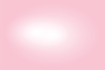 Soft light pink gradient background for breast cancer awareness month, vector illustration design