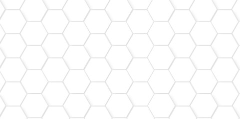 Background with hexagons white Hexagonal Background. Luxury White Pattern. Vector Illustration. 3D Futuristic abstract honeycomb mosaic white background. geometric mesh cell texture.