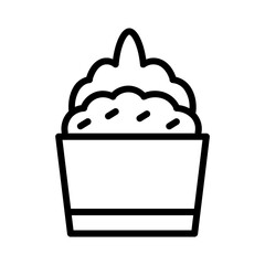 Dairy Food Sour Outline Icon