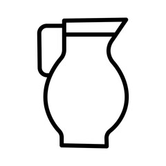 Jug Liquid Milk Outline Icon