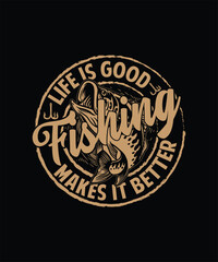 fishing t-shirt design, river, clothing, water, fashion, retro,