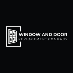 Window And Door Company Logo, Door and Window Vector Icon,sign.