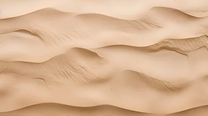 Foto op Plexiglas Sand texture top view for background © Atthawut