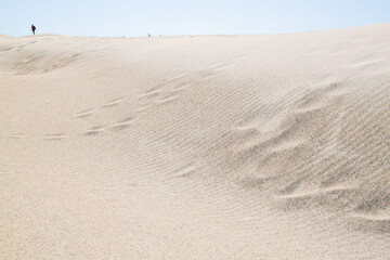 sand dunes on the beach white italy minimalist desktop sfondo italia blue sky