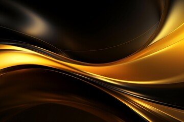 Elegant black and gold background.