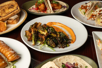 Roasted Brussels sprouts