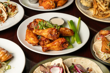 BBQ chicken wings