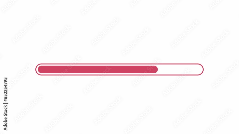 Poster horizontal download bar 2d loading animation. task completing animated cartoon preloader, flat ui el
