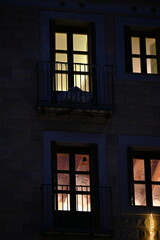 Obraz premium old house in the night