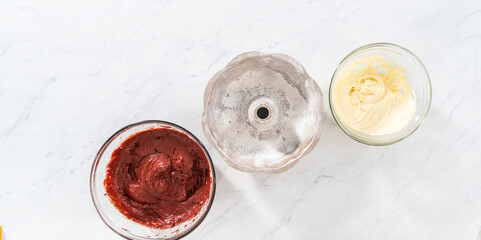 Red velvet bundt cake