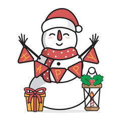 Snowmen Illustration