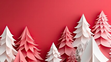 Naklejka na ściany i meble Idea craft decorations. Colorful paper origami snowflakes for winter background. Ai generative