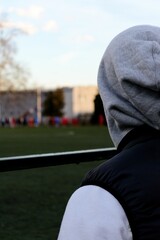 Football game and football pitch