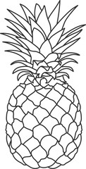 pineapple, ananas, fruit