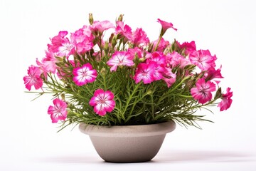 A vibrant bouquet of pink and purple petunias, exuding the beauty of nature's floral glory.