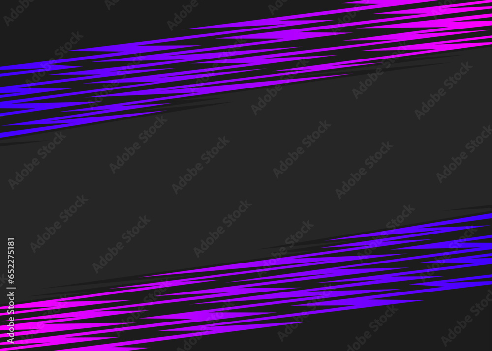 Poster abstract background with reflective jagged spike pattern and with some copy space area
