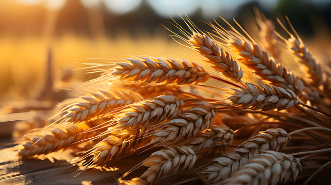 ears and wheat, Agriculture business technology wheat