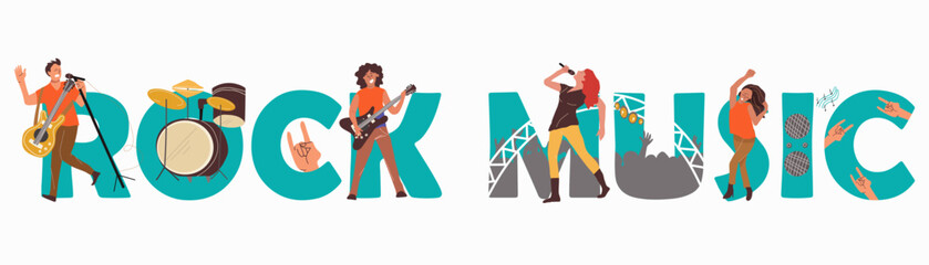 Rock Music Text