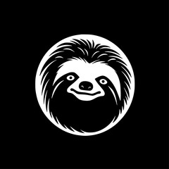 Sloth - High Quality Vector Logo - Vector illustration ideal for T-shirt graphic