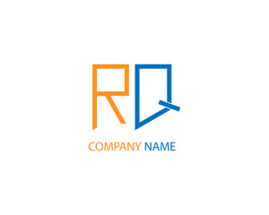 abstract logo for company VECTOR R Q