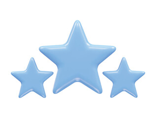 Obraz premium Star icon 3d rendering illustration element 