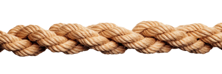rope, transparent background, isolated image, generative AI
