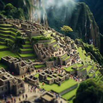 Machu Picchu Miniature - Tourismus