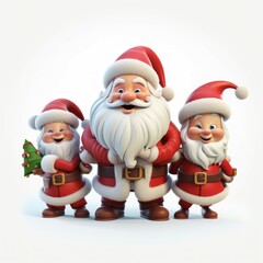 Christmas Themed Character Graphics Element created with Generative AI