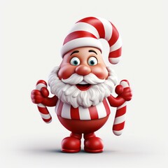 Christmas Themed Character Graphics Element created with Generative AI