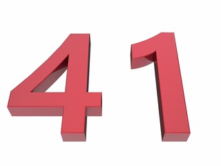 3d number isolated texture background illustration render