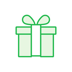 Gift icon set. gift vector icon. birthday gift