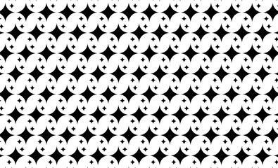 Fototapeta na wymiar seamless pattern background in black and white colors
